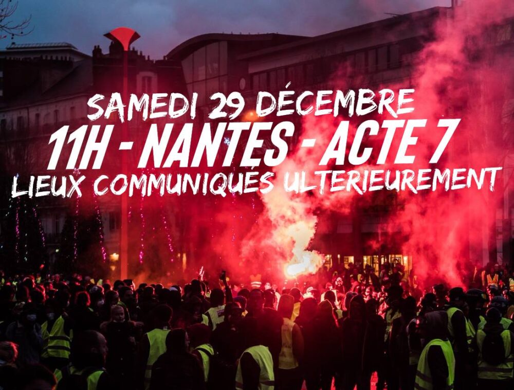 Gilets Jaunes : le mouvement continue