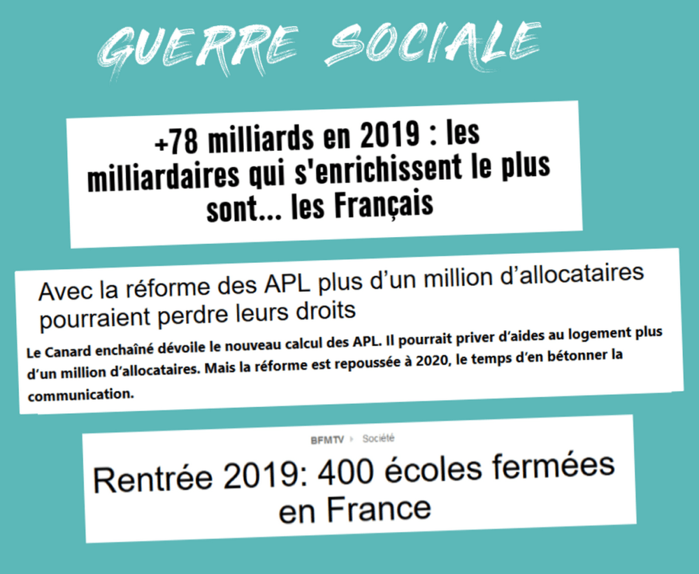 Guerre sociale en France