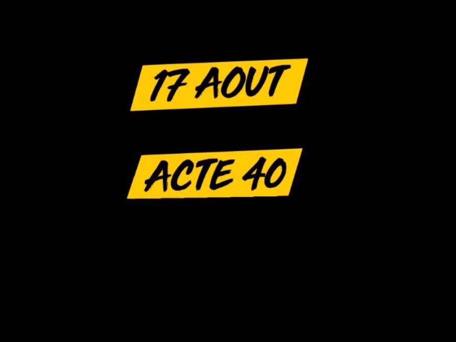 Gilets Jaunes : 9 mois de mobilisation !