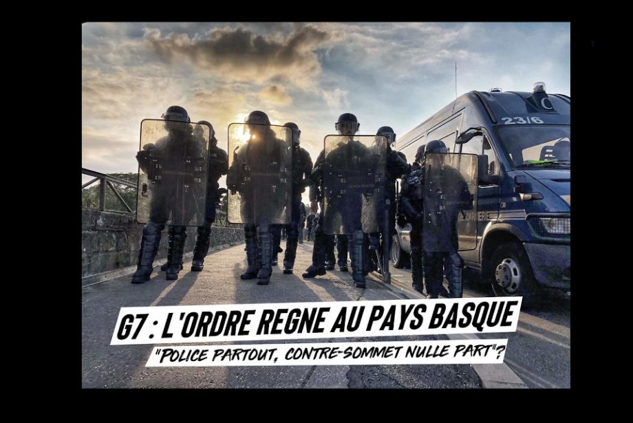 G7 : L’ordre règne au Pays Basque