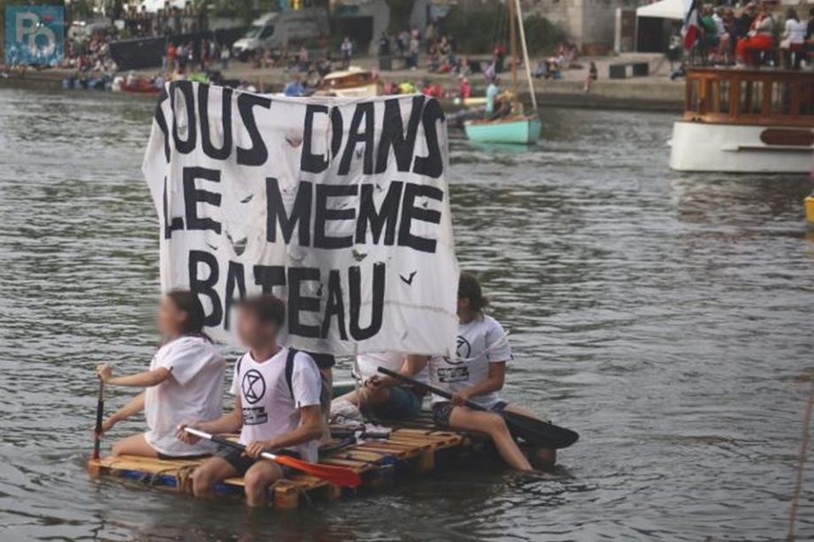 Des messages sur l’Erdre : justice pour Steve