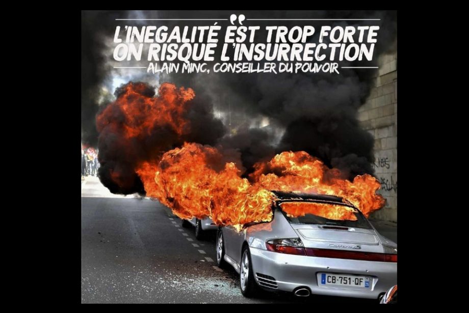 « L’inégalité est trop forte, on risque l’insurrection »