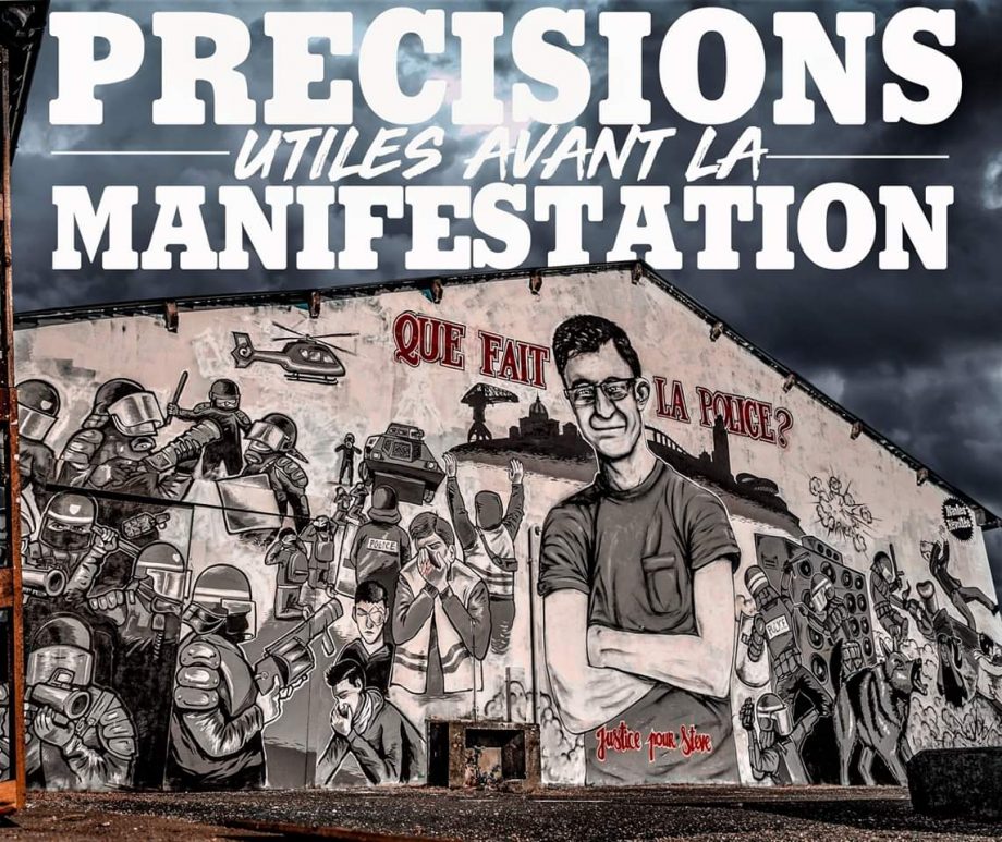 Précisions avant la manifestation du 3 août à Nantes