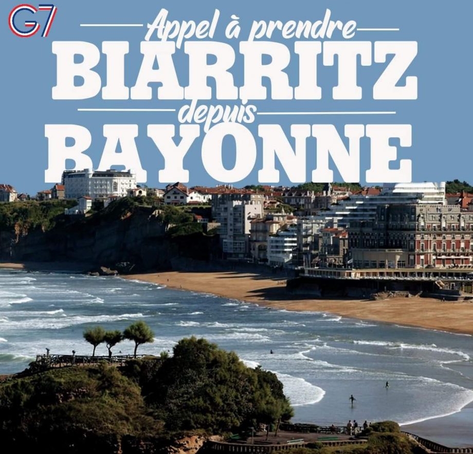 Appel à prendre Biarritz