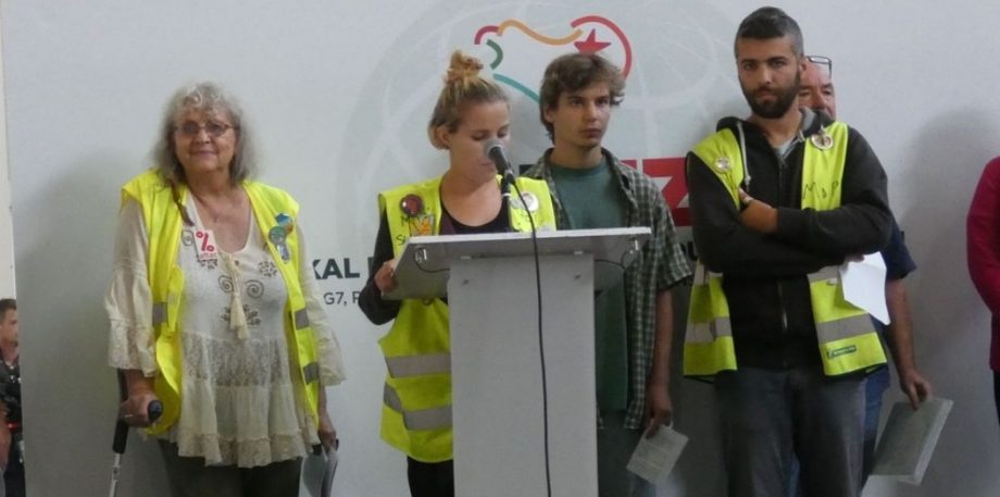 G7 : les Gilets Jaunes de Saint-Nazaire pour la pluralité des luttes