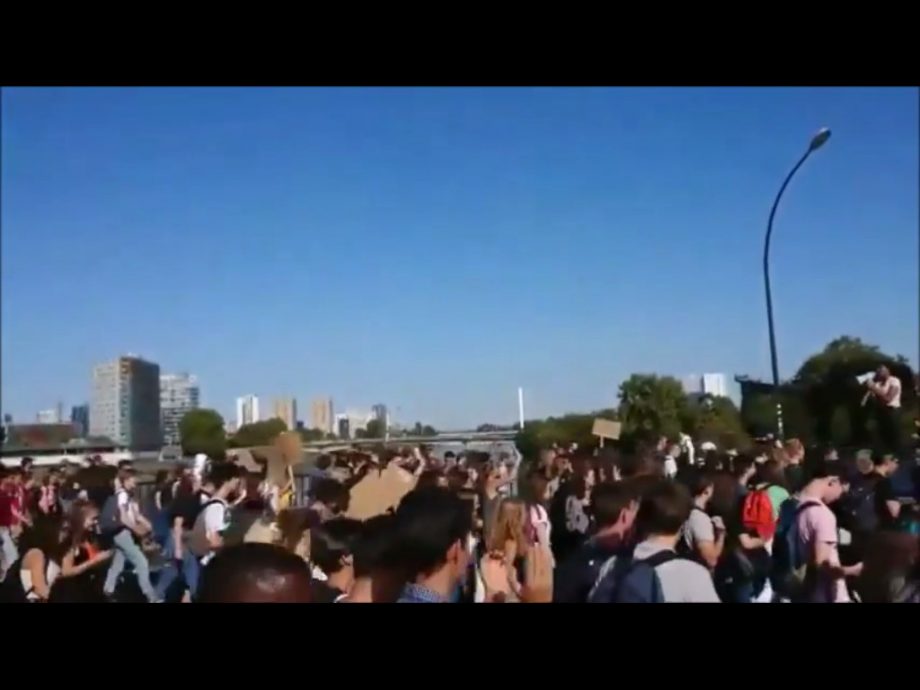 Marche pour le Climat : des milliers de jeunes à Nantes