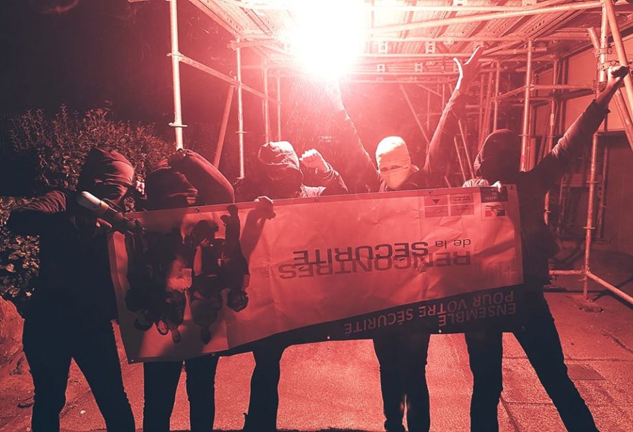 Nantes : un mystérieux gang réclame la libération des banderoles volées par la police