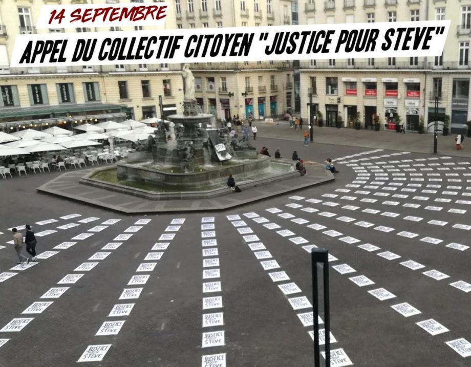 Appel du collectif citoyen Justice Pour Steve