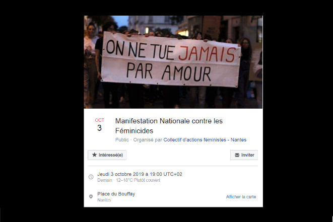Jeudi 3 Octobre, toutes et tous dans la rue contre les violences faites aux femmes