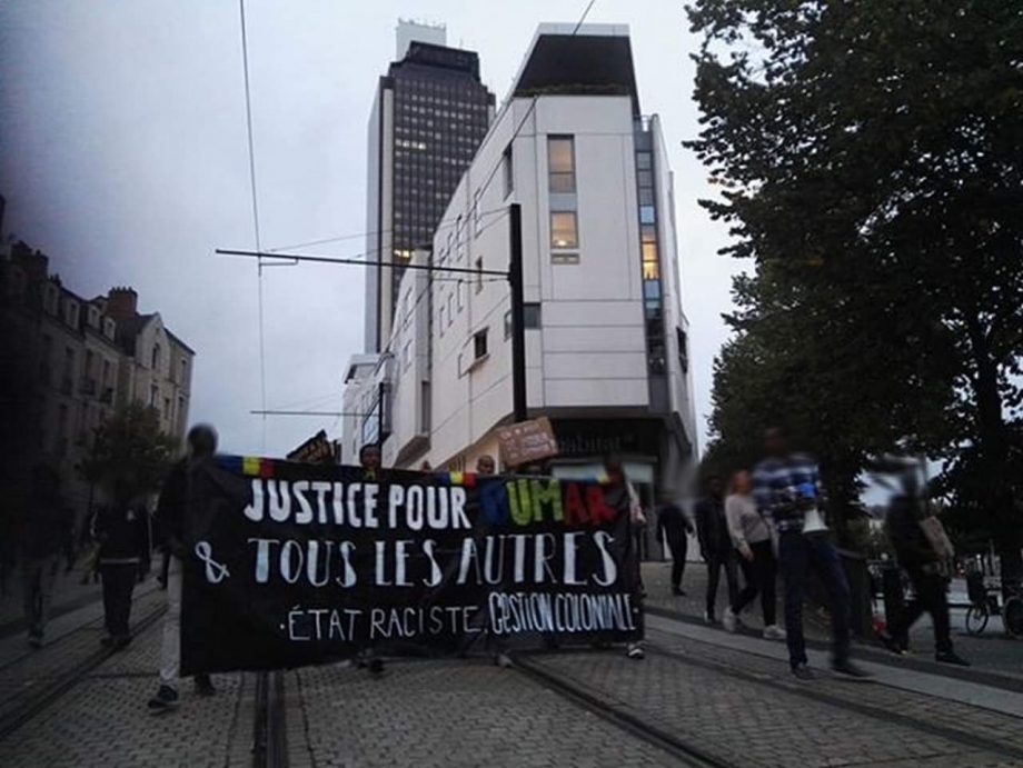 Nantes : marche de nuit pour réclamer « Justice pour Oumar »