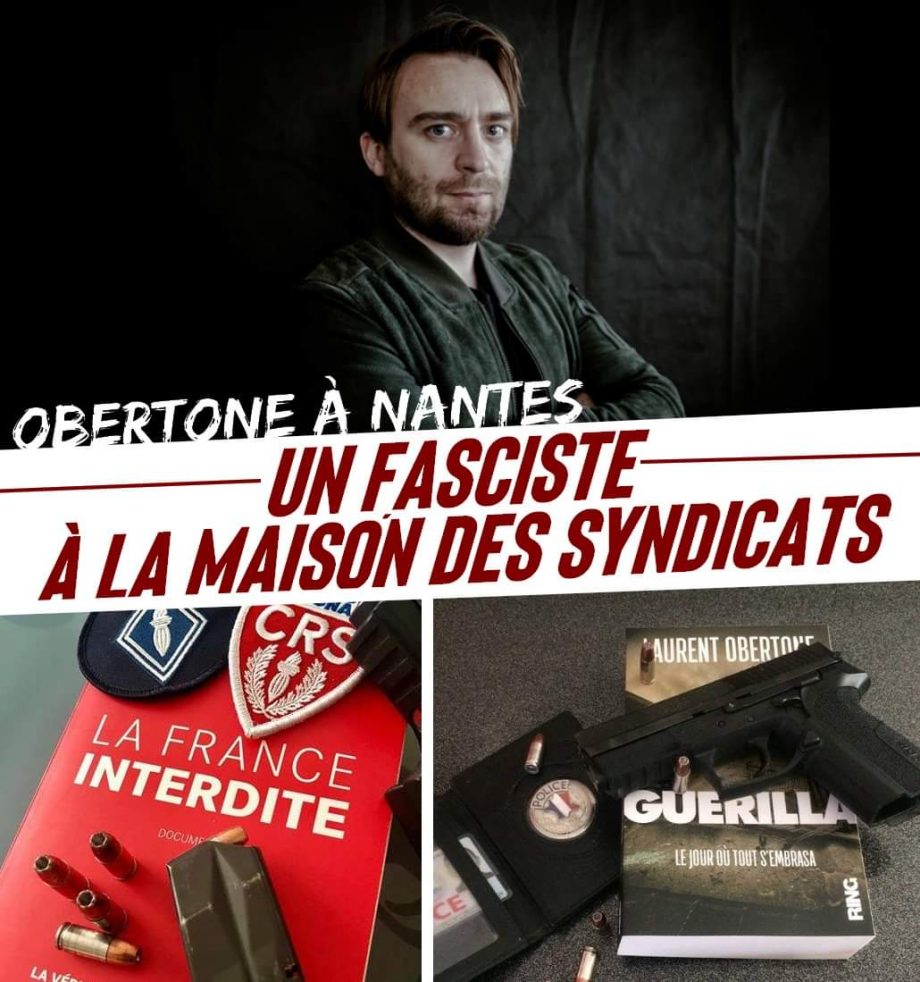 Nantes : un fasciste invité à la Maison des Syndicats !