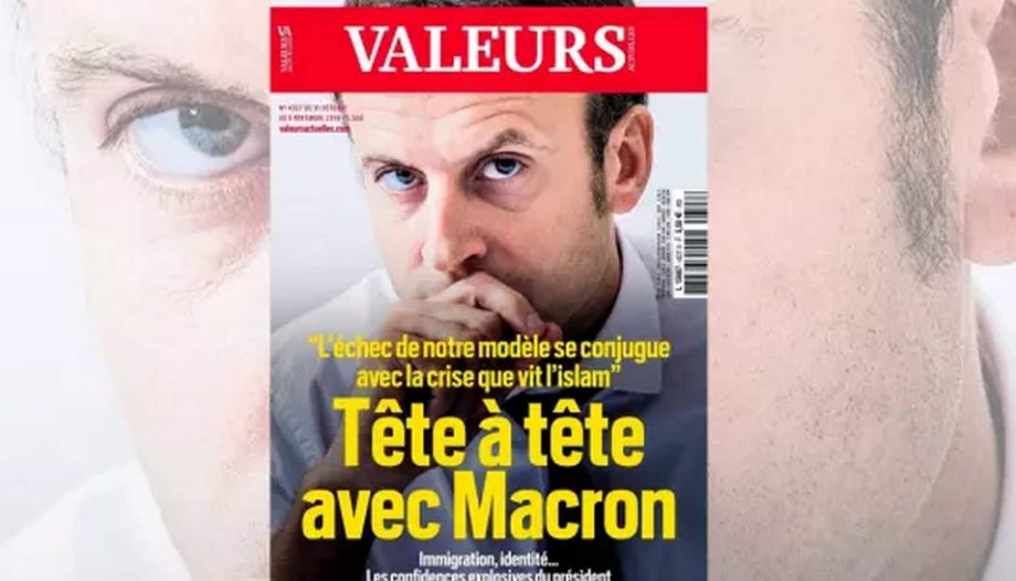Macron sur les terres de l’extrême droite