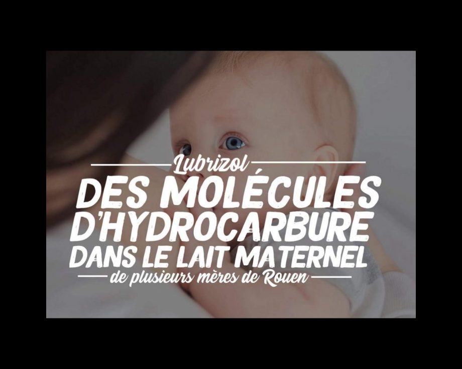 Lubrizol : des molécules d’hydrocarbure dans le lait de plusieurs mères rouennaises