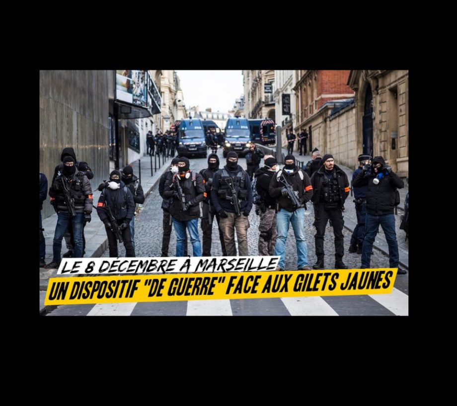 Le gouvernement en guerre contre sa population