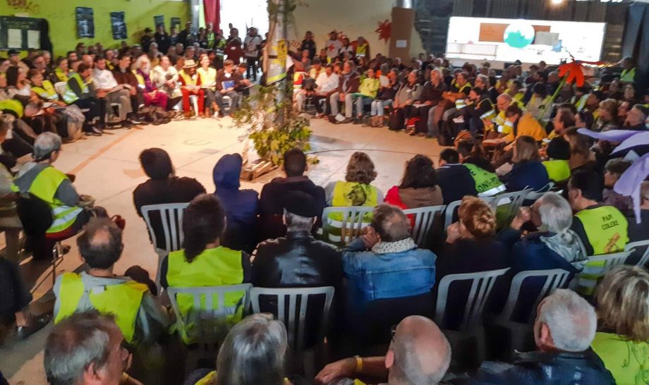 Gilets Jaunes : Assemblée des assemblées à Montpellier et appel à rejoindre la grève générale