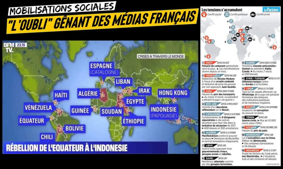 Mobilisations sociales : « l’oubli » gênant des médias français