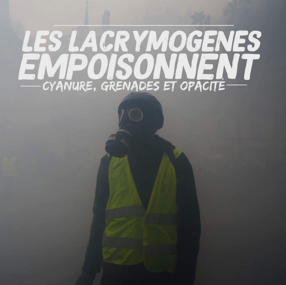 Les lacrymogènes empoisonnent