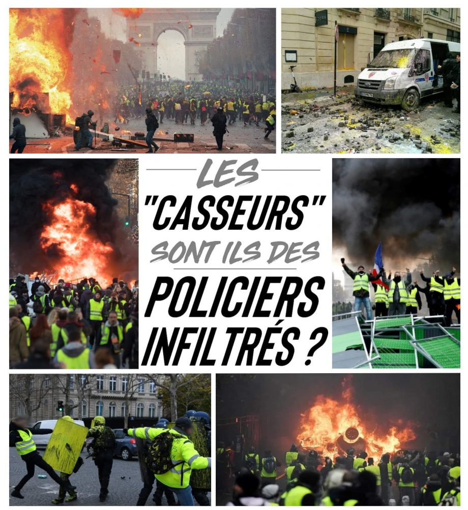 Les « casseurs » et les « black blocs » sont-ils des policiers infiltrés ?