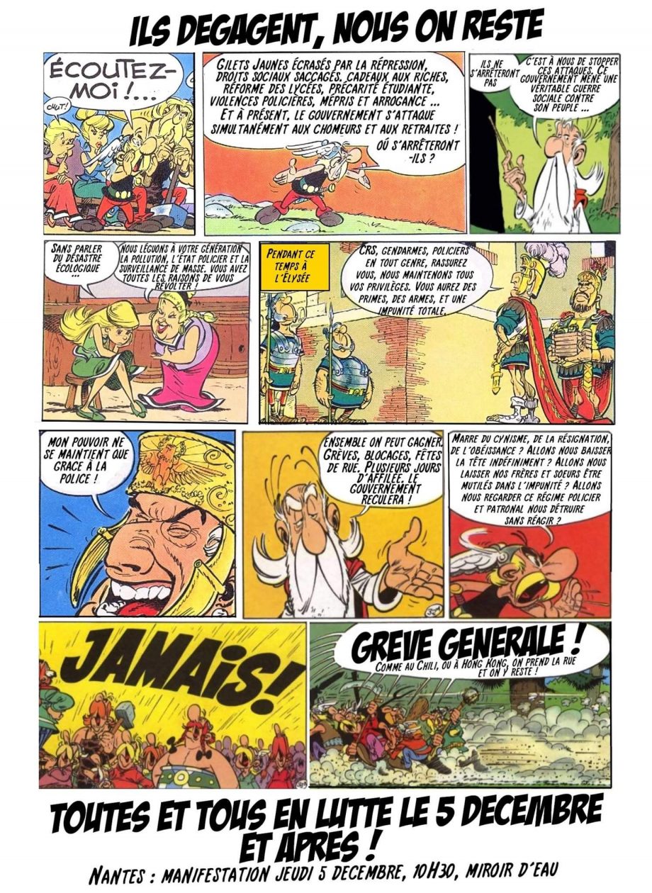 5 Décembre : un tract à diffuser