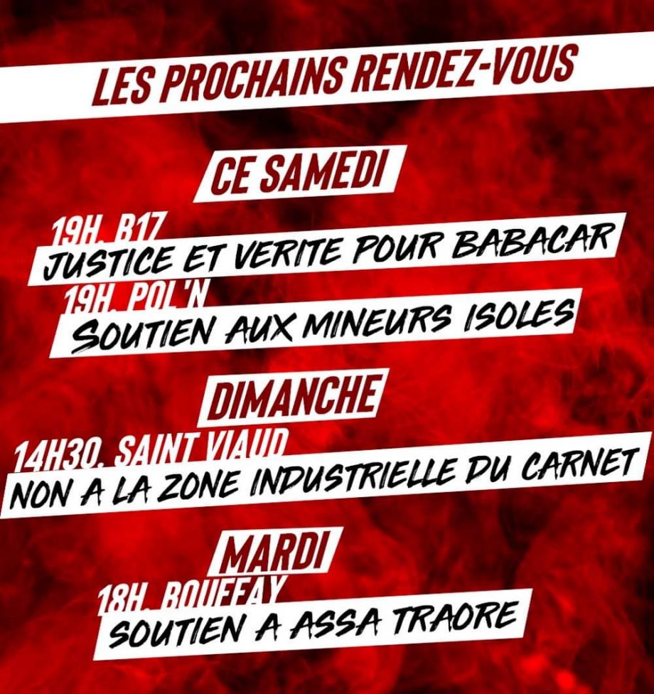 Les prochains rendez-vous