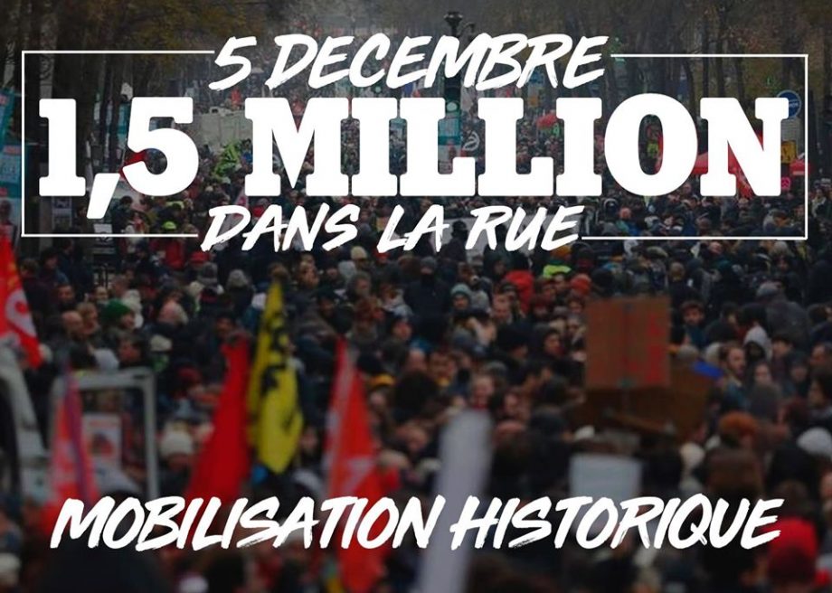 1,5 Million de manifestants : mobilisation historique