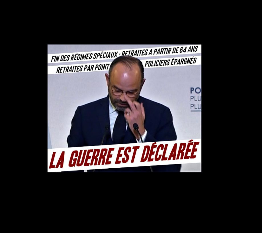 Discours du premier ministre : la guerre est déclarée