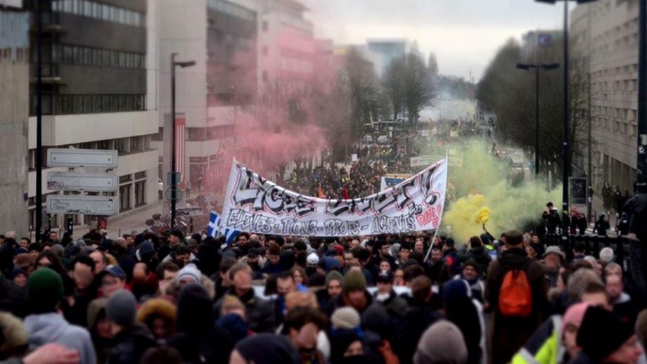 17 décembre à Nantes : manifestation géante, répression étouffante