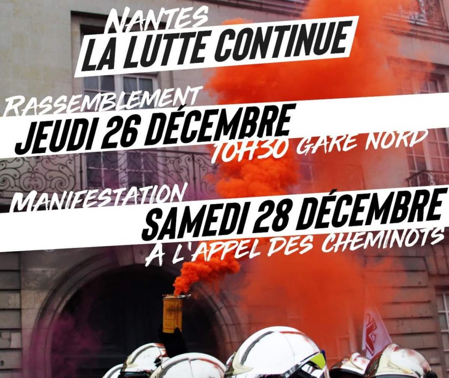 Nantes : la lutte continue, prochains rendez-vous