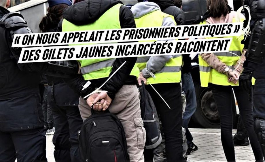 Paroles de Gilets Jaunes : prisonniers politiques