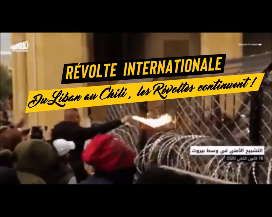 Du Liban au Chili : les révoltes continuent