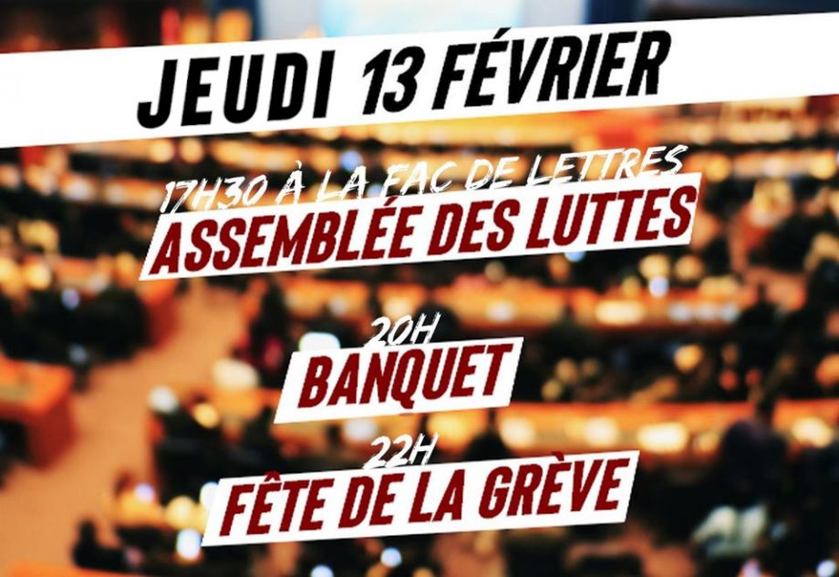 Nantes : ce jeudi à l’Université en lutte