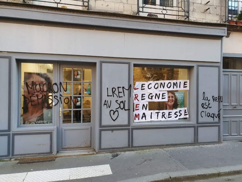 Nantes : le local d’En Marche redécoré