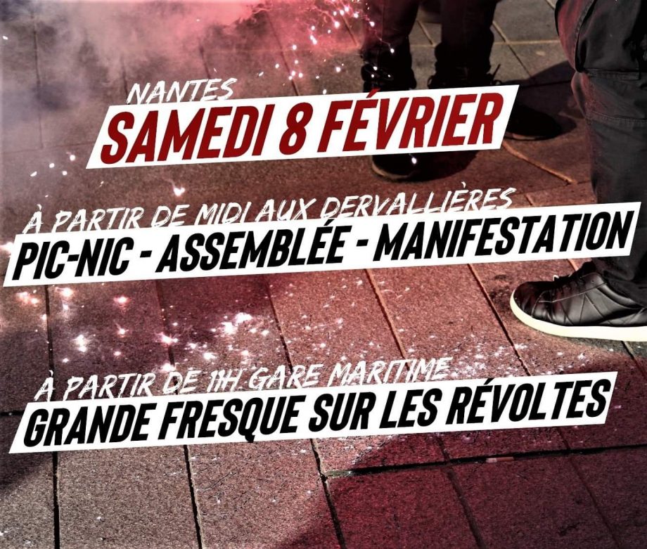 Les rendez-vous du samedi 8 février à Nantes