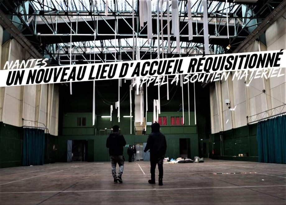 Nantes : un nouveau lieu d’accueil réquisitionné