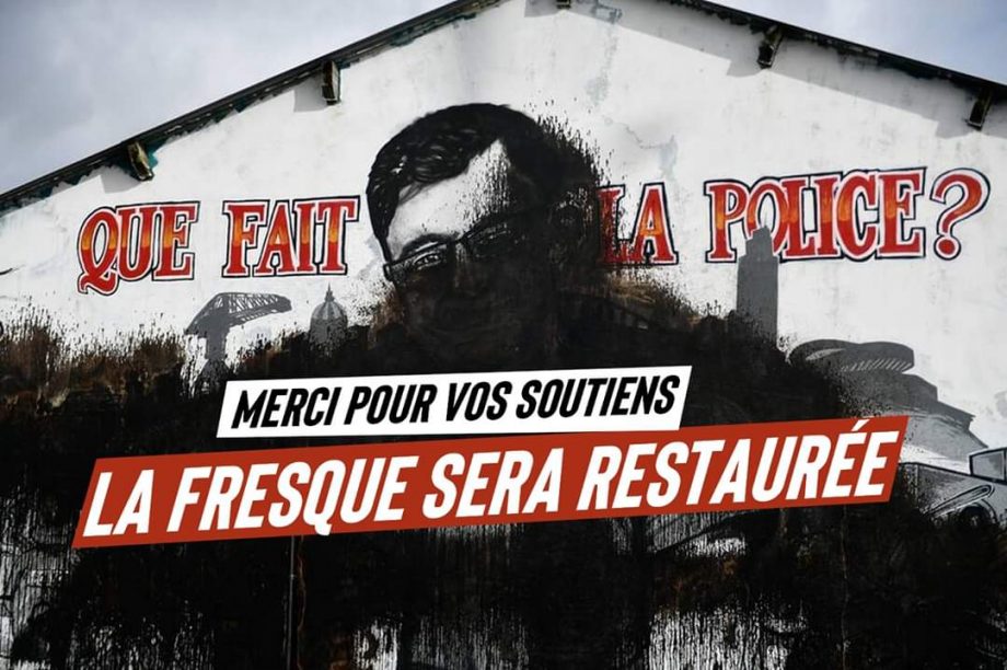 Merci ! La fresque sera restaurée