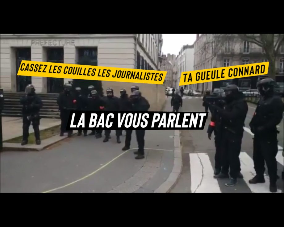 Nantes, 29 février : la BAC en roue libre