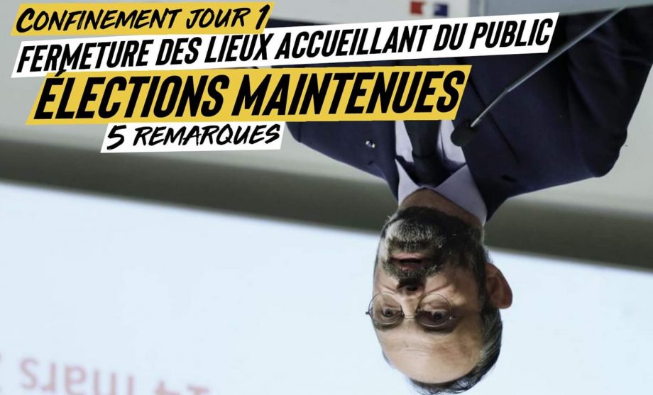 Confinement, jour 1 : les lieux de sociabilité fermés, les élections maintenues