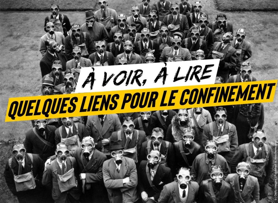 Ce qu’il faut lire, écouter et voir pendant le confinement