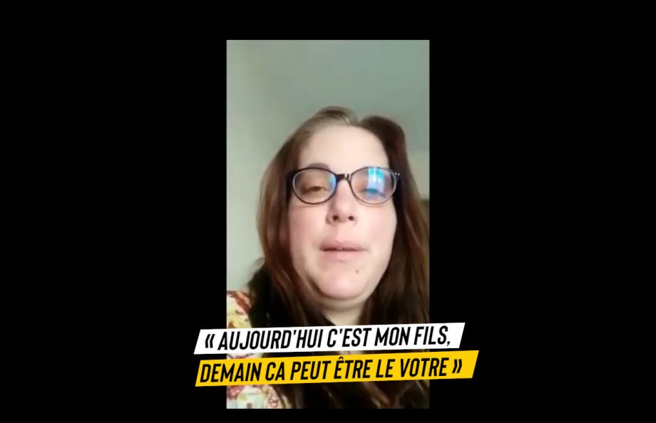«Aujourd’hui c’est mon fils, demain ça sera peut-être le vôtre»