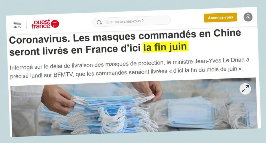 Il y a eu du retard