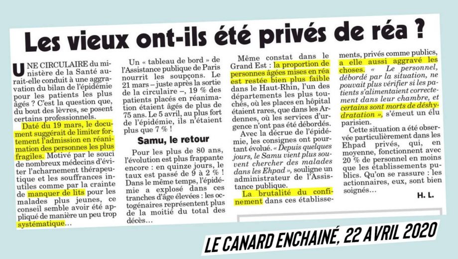 Sacrifiés par les logiques comptables