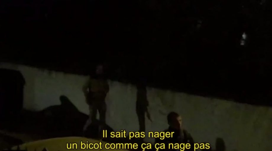 Horreur policière : «Un bicot ça nage pas»