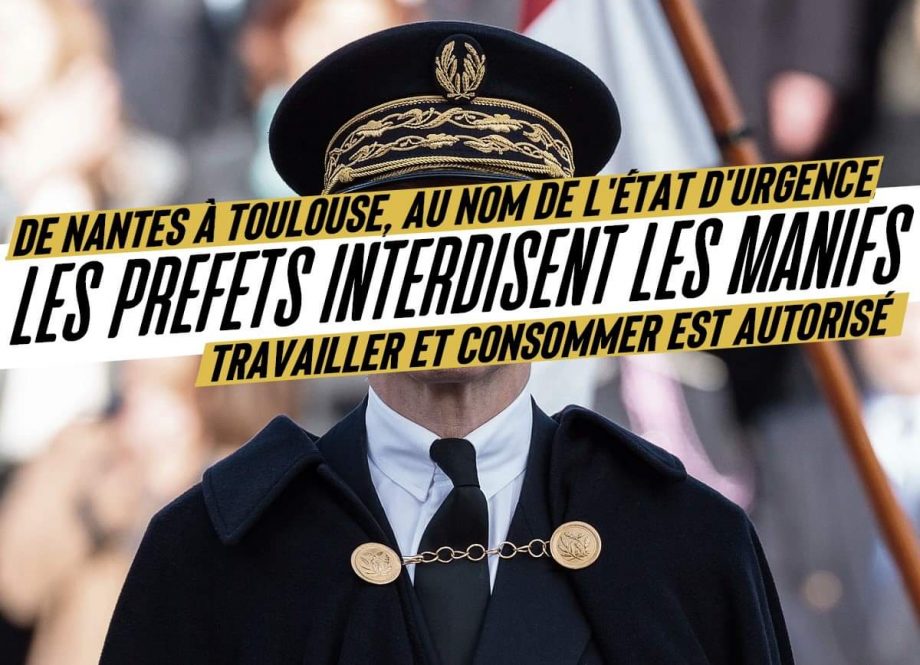 Nantes, Saint-Nazaire, Toulouse : manifestations interdites, travail et grandes surfaces autorisées