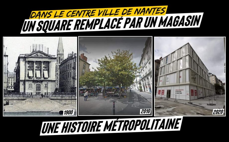 Le Square Fleuriot remplacé par un grand magasin : une histoire métropolitaine