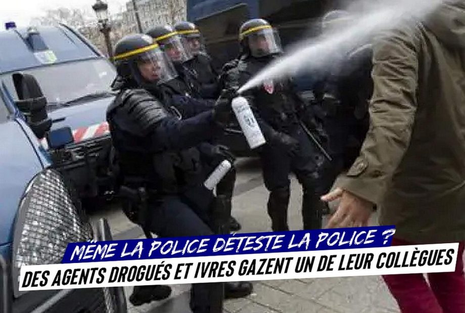 «Même la police déteste la police» – Des agents drogués et alcoolisés gazent un de leurs collègues