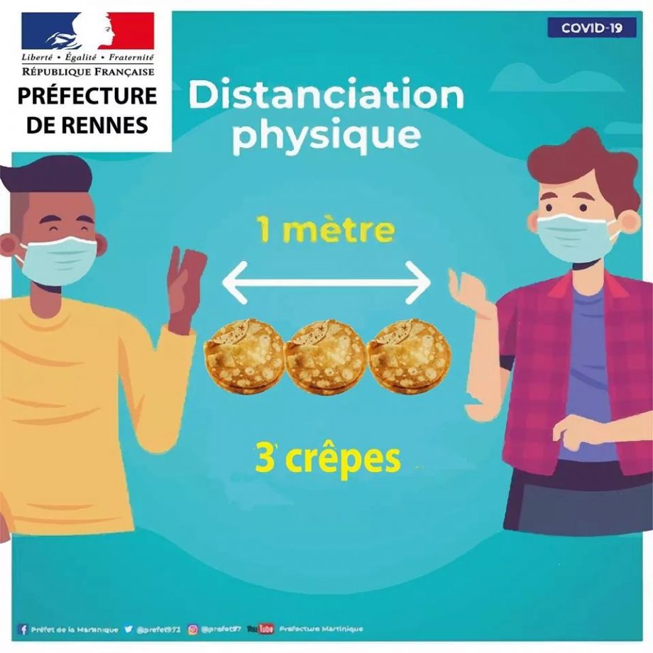 Bien respecter la distanciation sociale