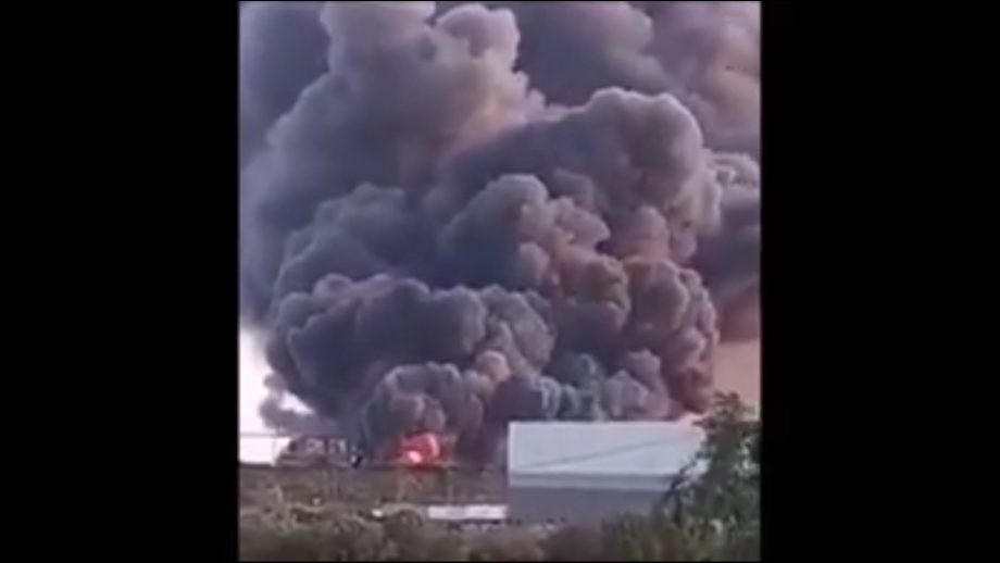 Saint-Nazaire : gigantesque incendie d’usine