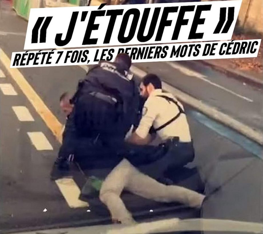 «J’étouffe» : les derniers mots de Cédric Chouviat lors de son arrestation