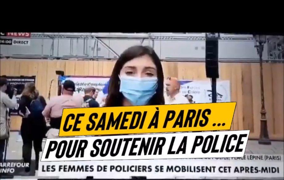 Une marée humaine en soutien aux forces de l’ordre !