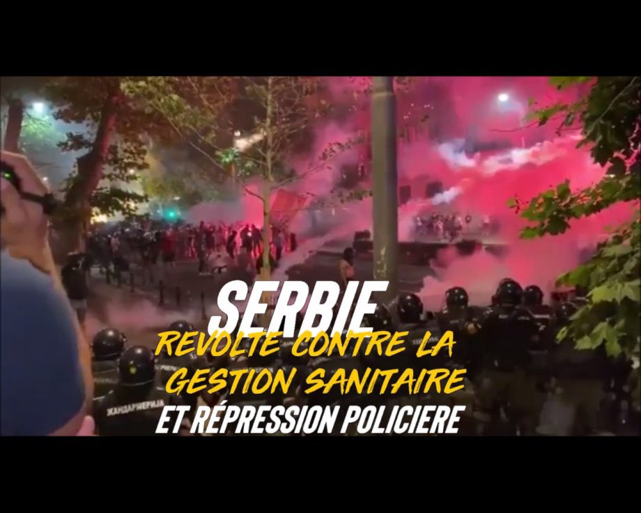 Serbie : deux nuits de révolte contre la gestion sanitaire autoritaire